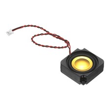3W 4 Mini Speaker, 1PCS Full-Range Portable Micro Loudspeakers, Black Gold