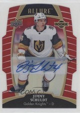 2019 Upper Deck Allure Rookies Red Rainbow 45/349 Tier 1 Jimmy Schuldt Auto 03uh
