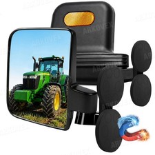Magnetic Tractor Mirrors Rear View Mirrors for Forklifts Golf Cart Lift Trucks