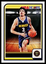 Julian Strawther 2023-24 Hoops #250 RC Denver Nuggets