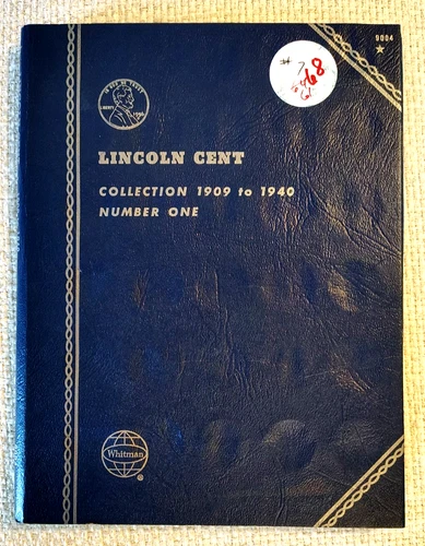 Partial Lincoln Wheat Penny Collection 1909 - 1940  Whitman Album 68 COINS ~ #7