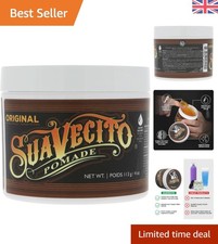 Hold Medium Strength Pomade for Men - Water-Soluble and Easy Wash