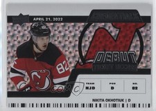 2022 Credentials Debut Ticket Access Horizontal /999 Nikita Okhotyuk #101 0m3o