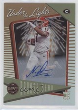 2022 Panini Legacy Under the Lights Bronze 2/100 Nakobe Dean #UL-23 Auto 0ys7