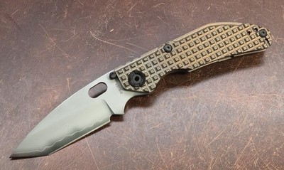 North Mountain - Dwyer BBNM Bronze Grid Titanium - Tanto SLD Magic Blade