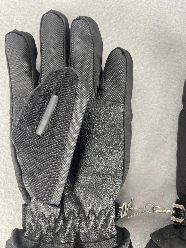 Grandoe Ski Gloves Childs Medium Black with Flames Venom Waterproof Breathable - Image 3 of 4