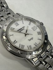 Men’s Raymond Weil Tango 5560 stainless steel 35mm watch, great condition!