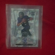 Leaf Metal Draft Davis Price BA-DP LSU Tigers Football Auto Leaf Authenticated
