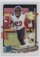 2023 Panini Clearly Donruss Rated Rookie Roschon Johnson #80 1c3k