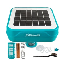 XtremepowerUS Solar Pool Ionizer - Floating Water Cleaner & Purifier Keeps Wa...