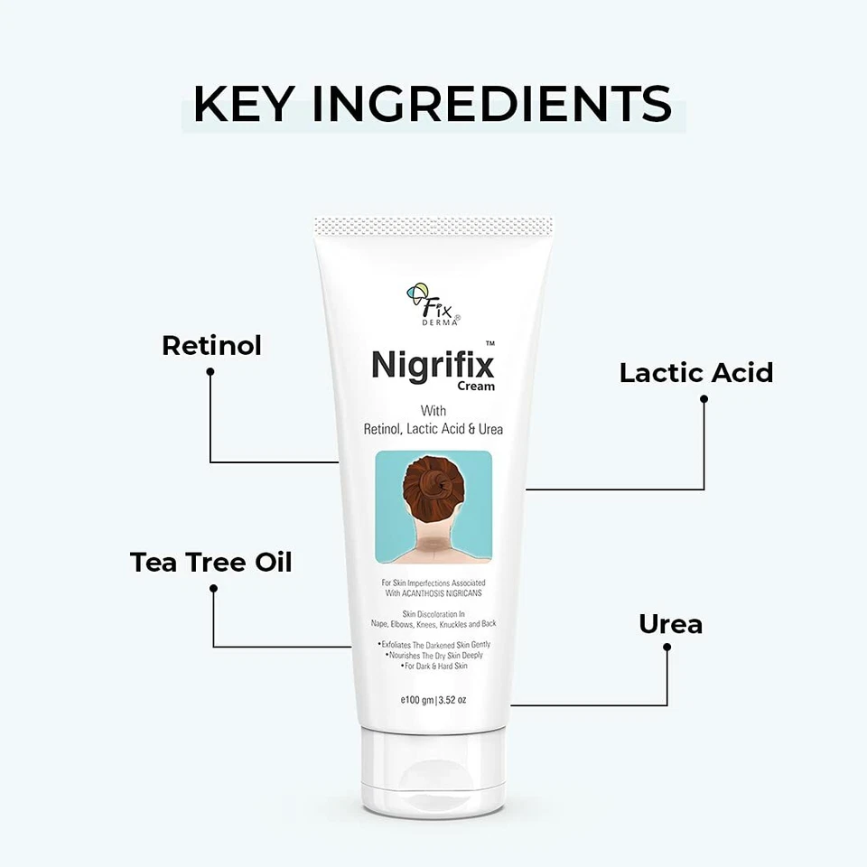 Fixderma Nigrifix cream For Skin Discoloration In Body Parts 50 gm II US Ship - Image 2 of 4