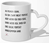 Sohn Geschenk Zum Geburtstag 18 Jahre Kind Tasse Weihnachten Von Mutter Vater