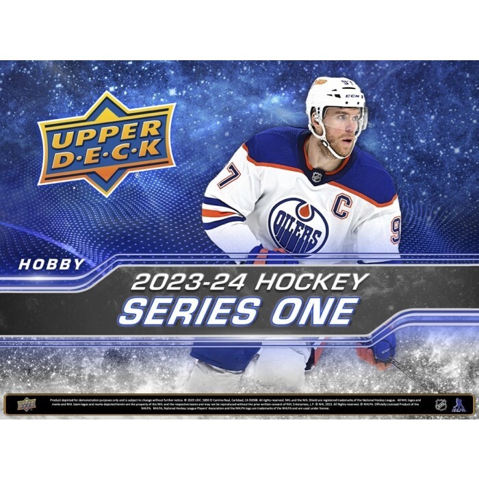 2023-24 Upper Deck Hockey Series 1 UD Canvas's , Dazzlers + Complete Your Set!