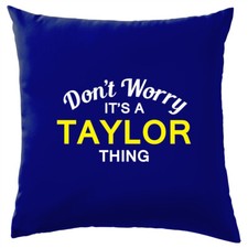 Tue Nicht Sorgen It's A Taylor Sache - Kissen - Tour Gig Ohren Liebe
