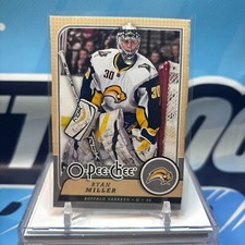 2008-09 O-Pee-Chee, RYAN MILLER SP 🔥🔥🔥 Blank Back Box Bottom