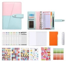 Budget Binder With Zipper Envelopes, Cash Envelopes For Budgeting Money Saving