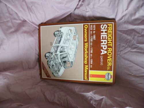 FREIGHT ROVER/SHERPA WORKSHOP MANUAL - Picture 1 of 1
