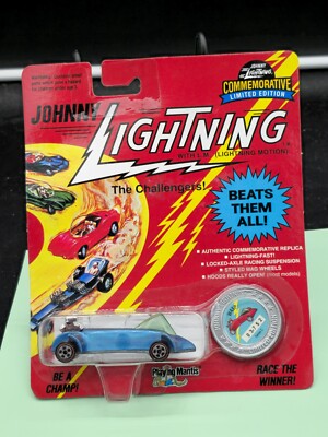 Johnny Lightning Wasp (Blue)(Series C) Car (Commemorative)(1993)