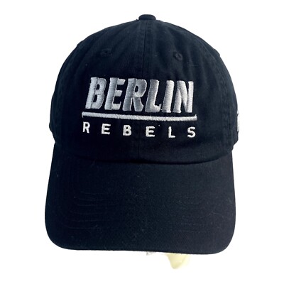 Berlin Rebels Hat Snap Back Baseball Cap Fanthread Black