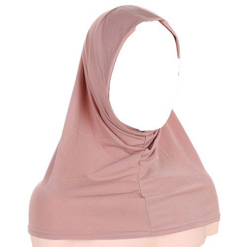 Hijab Women Pull On Scarf Shawl One Piece Muslim Turban Amira Wrap Headscarf - Picture 21 of 44