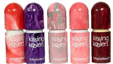 Lot of 5 Maybelline Kissing Koolers - Assorted please read below 