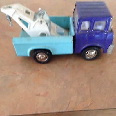 Marx 1970 Pressed Steel Tow Truck Japan 1970 Nice
