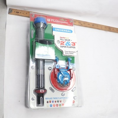 Fluidmaster Fill Valve and Flapper Kit K-400H-043