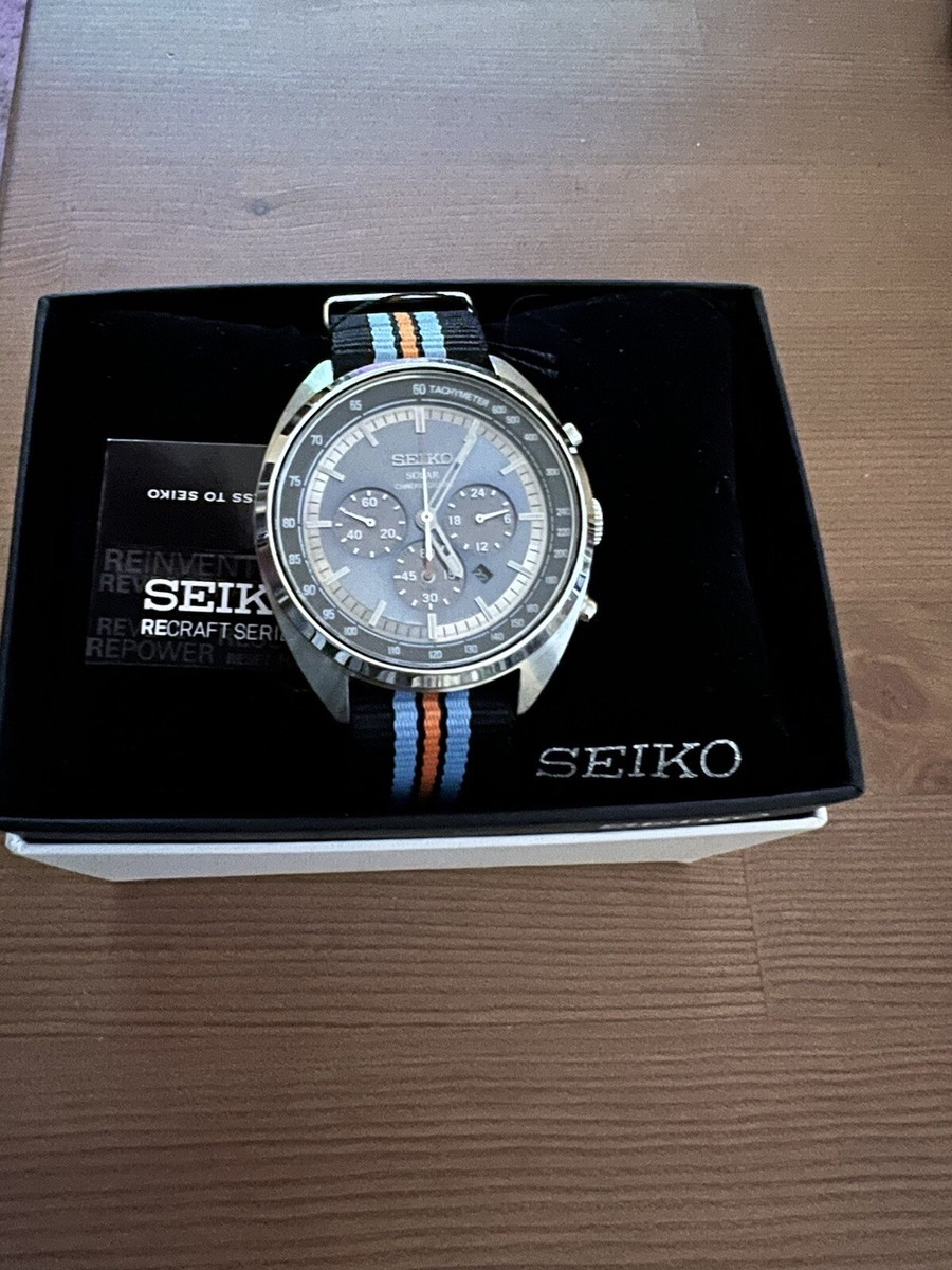 Seiko Recraft Blue Men's Watch SSC667