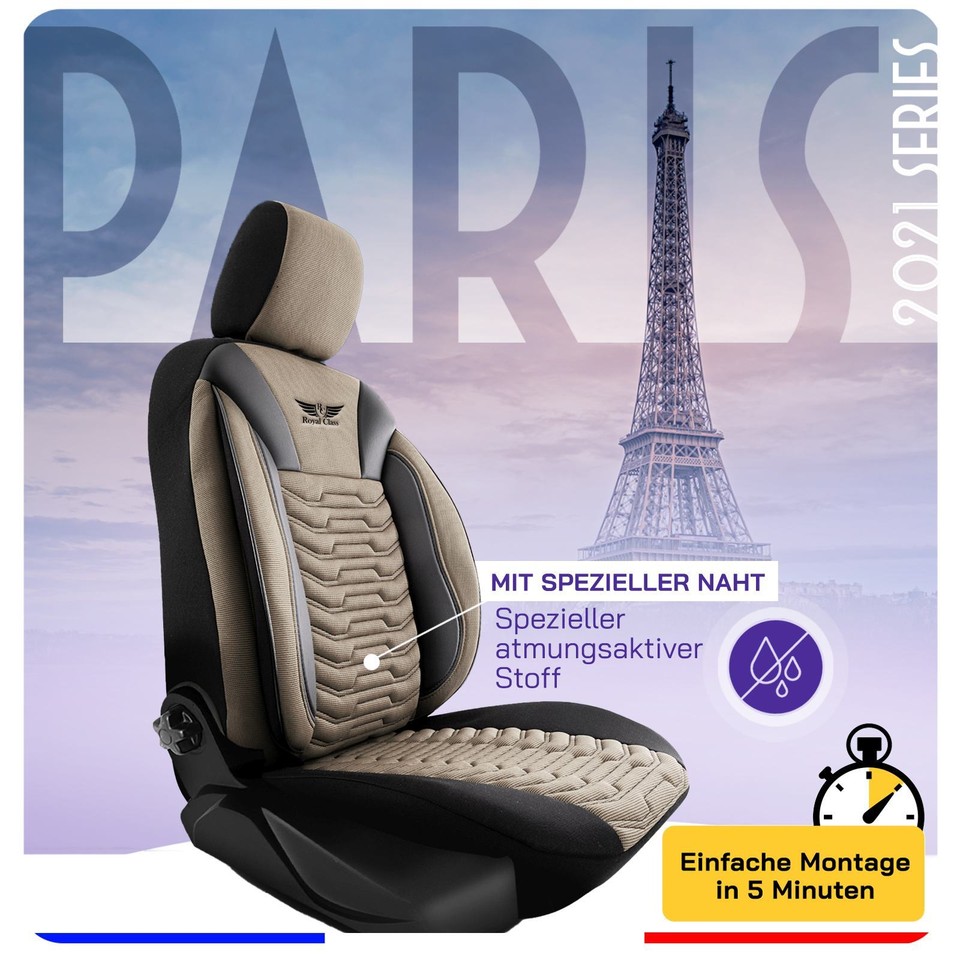 COPERTURA DEL SEDILE Del Pilota Adatta Per Audi A2 In Nero 1099P001 EUR