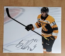 Shane Wright Signed 8x10 Photo Kingston Frontenacs NHL Draft Exact Proof Kraken