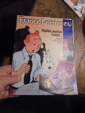 Partiel de France Loisir Les aventures de Tintin et Milou 4 pages 