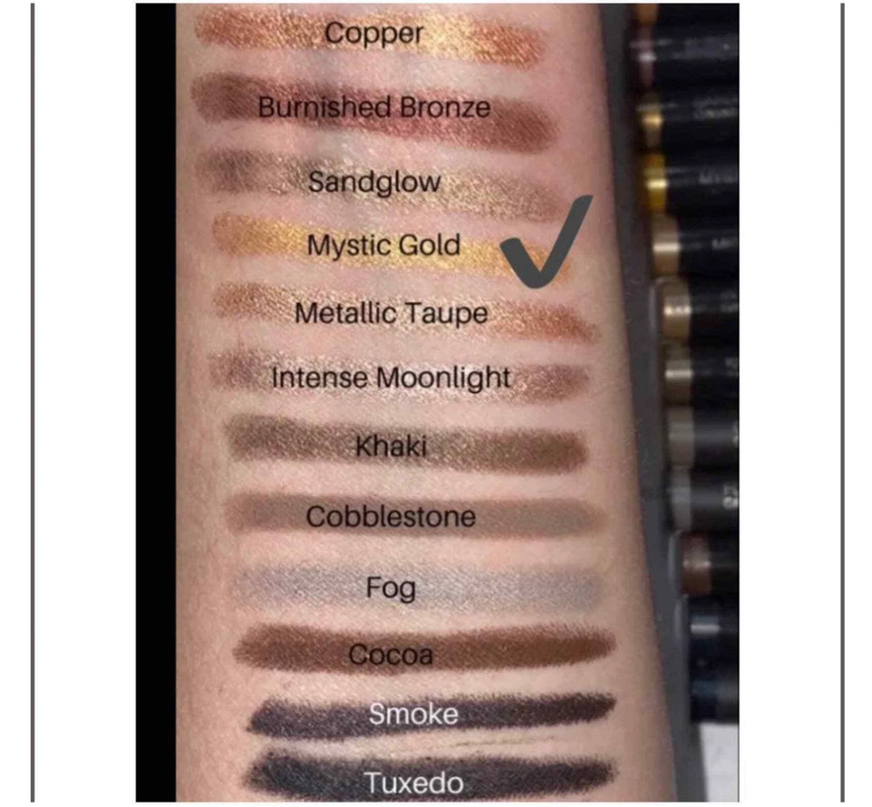 Laura Mercier Caviar Eyeshadow Stick  0.05 oz - Mystic Gold FULL SIZE - Image 2 of 4