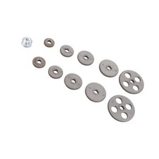 11Pcs Metall Drehmaschine Getriebe Mini Drehm...