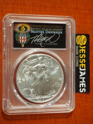 2018 (W) SILVER EAGLE PCGS MS70 FIRST DAY ISSUE FDI STRUCK AT WP