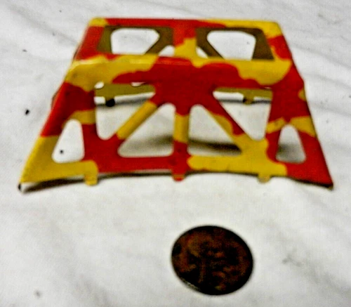 Marx Honeymoon Express Parts - Original Tin Lithographed Through Truss Bridge!