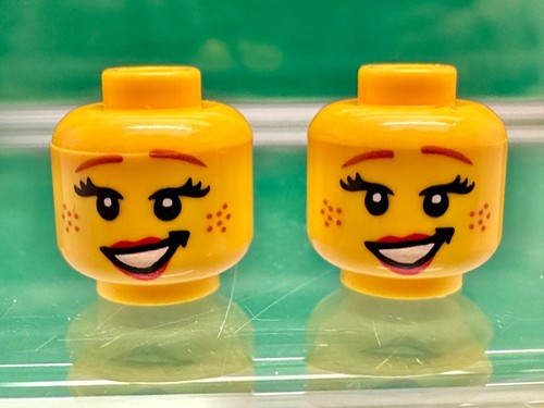 LEGO Minifigure Head, Female, Male, Different Series Sets, 55 Types, 1 Piece - Picture 21 of 56