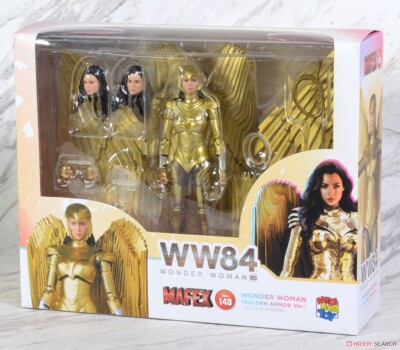NEW Medicom Toy MAFEX No.148 Wonder Woman Golden Armor Ver. 160mm