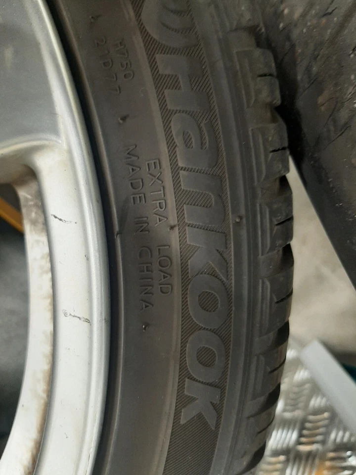 4 x Kompletträder mit Hankook Reifen - Bild 3 von 4