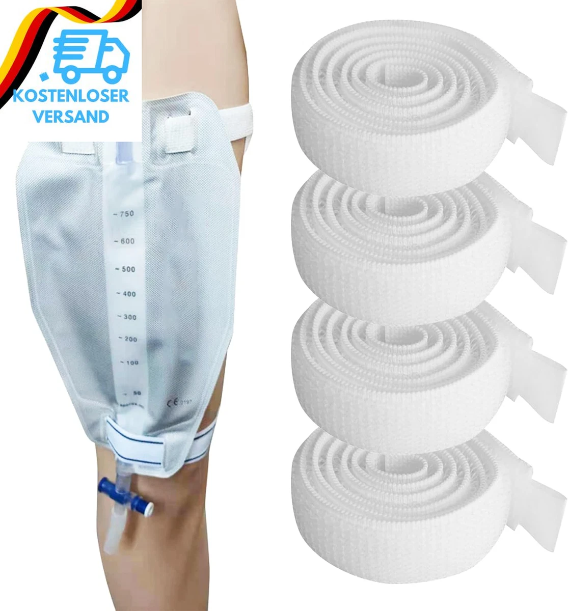 Urinbeutel Halterung Bein Katheter-Beinbeutel-Halter, Urin-Beinbeutel-Halter Abdeckung Mit Gu00fcrtel, Foley Beinbeutel Hu00fclse Beinbeutelhalter Für Urinbeutel