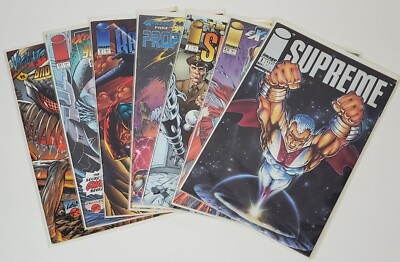Supreme Prophet Battlestone Youngblood Violator vs Badrock Image Comics Lot of 7