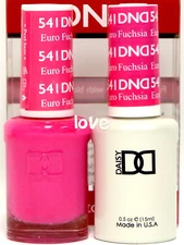 DND Daisy Gel Polish Soak Off 0.5fl.oz LED/UV Duo DND541- Euro Fuchsia