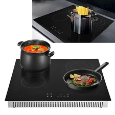Portable 6800W Induction Cooktop Countertop Four Cooker Burner Stove Hot Plate-