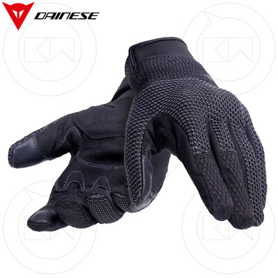 Dainese Men's Summer Motorcycle Gloves Torino Black/Anthracite