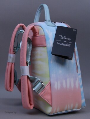 Disney Loungefly Lilo & Stitch Tie Dye Mini Backpack NWT | eBay display picture 3