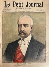 Small Journal 1895 No. 219 Felix Faure - Explosion of Rue Monceau -