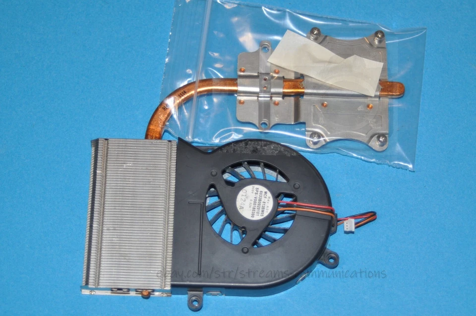 TOSHIBA Satellite A505D-S6968 (AMD) Laptop CPU Cooling FAN with Heatsink Module - Image 4 of 4