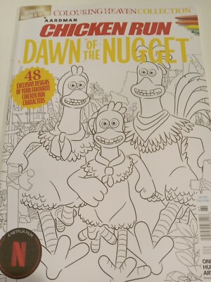 Colouring Heaven Collection Chicken Run Dawn of the Nugget | eBay
