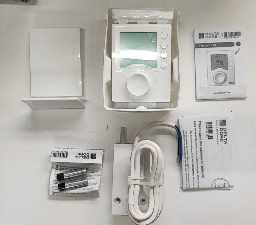 Delta Dore Tybox 137 Thermostat Programmable avec 2 Niveaux de Consigne
