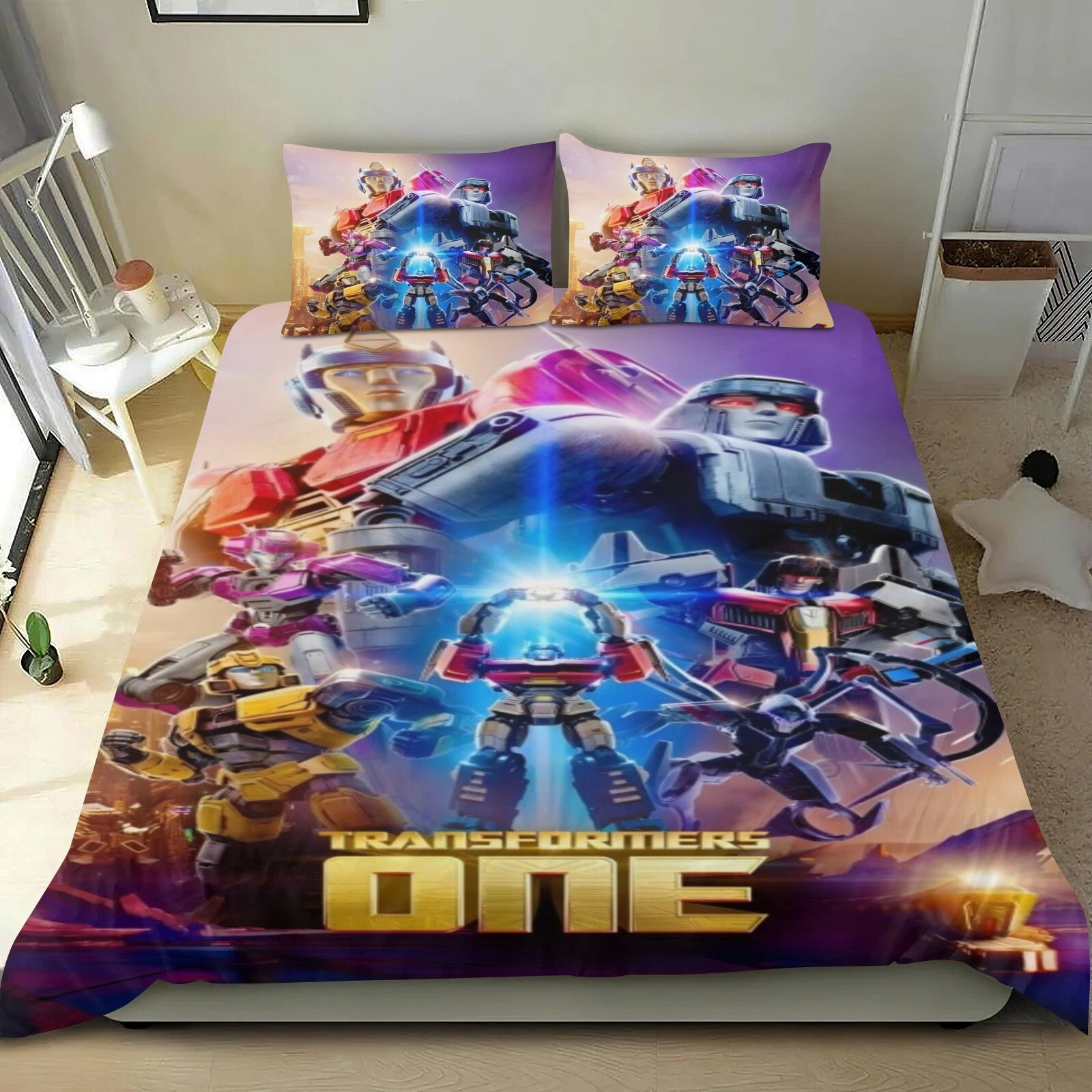 Transformers 3-Piece Bedding Set All Season for Kids