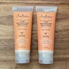 2pack Shea Moisture Curl Enhancing Smoothie Coconut Hibiscus - thick curly hair